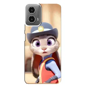 Чехлы ЗВЕРОПОЛИС для Motorola MOTO G34 (Заяц Джуді Хопс)