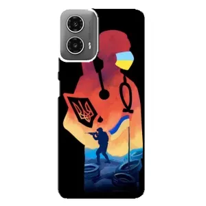 ЗСУ Чехлы (TPU) для Motorola MOTO G34 (ЗСУ Врач)