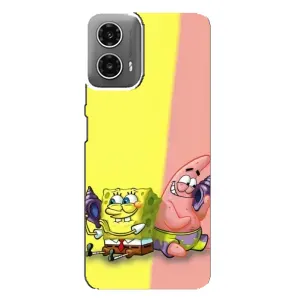 Чехлы с Патриком на Motorola MOTO G34 (Звонок)