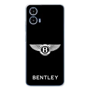 Чехлы с тематикой "Крутые машины" на Motorola Moto G35 (Logo Bentley)
