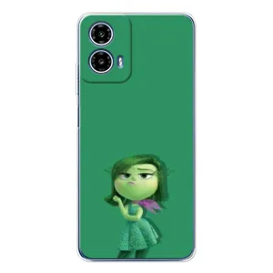 Чехол Головоломка для Motorola Moto G35 - (AlphaPrint) (Брезгливость)