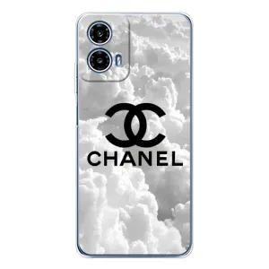 Чохол з Брендами одягу на Моторола Мото G35 (CHANEL)
