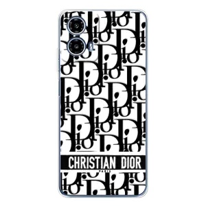 Чехол (Dior, Prada, YSL, Chanel) для Motorola Moto G35 (Christian Dior)