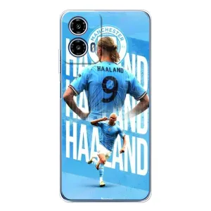Чехлы с принтом для Motorola Moto G35 Футболист (Erling Haaland)