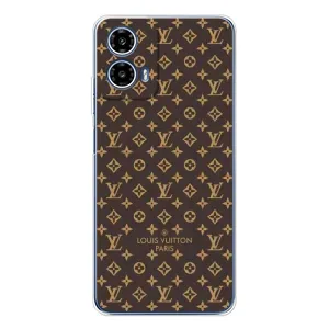 Чехол Стиль Louis Vuitton на Motorola Moto G35 (Фон Луи Виттон)