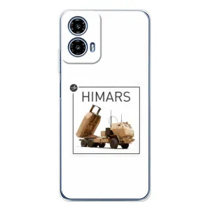 Чехлы на военную тематику для Motorola Moto G35 (HIMARS)