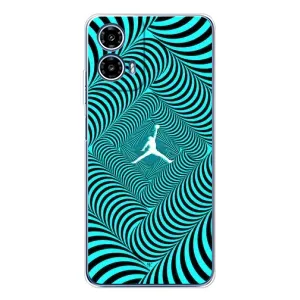 Силиконовый Чехол Nike Air Jordan на Моторола Мото G35 (Jordan)