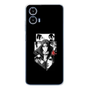 Чехлы с картинкой Итачи Учиха на Motorola Moto G35 (Коллаж Итачи)