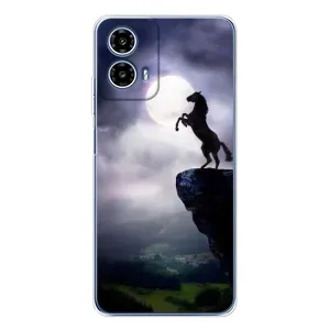 Чехлы с изображением разных животных для Motorola Moto G35 (Лошадь)