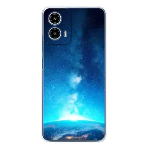 Чехлы КОСМОС для Motorola Moto G35 (Млечный путь)