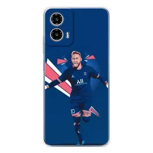 Силиконовый Чехол Motorola Moto G35 (Празднование Неймара)