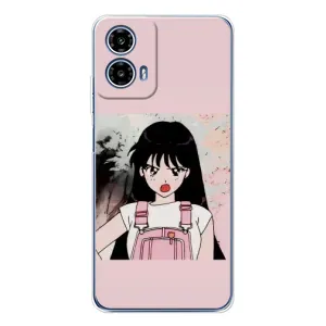 Чехол с персонажами АНИМЕ на Motorola Moto G35 (Сейлор Марс)