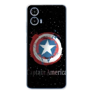 Чехол с Щитом Капитана Америки на Motorola Moto G35 (Щит Капитана)