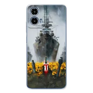 Чехлы для Motorola Moto G35 (Home - Украина) (Смелость)