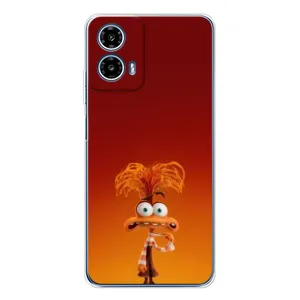 Чехол Головоломка для Motorola Moto G35 - (AlphaPrint) (Тревожность)