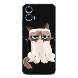 Чехол на тематику: Коты для Motorola Moto G35 (Взгляд кота)