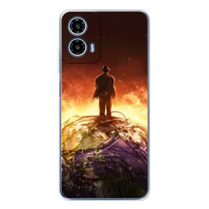 Чехол Оппенгеймер / Oppenheimer на Motorola Moto G35 (Ядерщик)