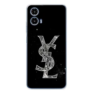 Чехол (Dior, Prada, YSL, Chanel) для Motorola Moto G35 (YSL)
