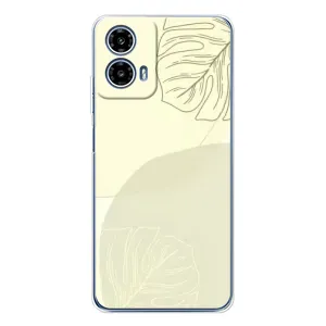 Чехол цветочный дизайн для Motorola Moto G35