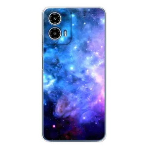 Чехлы КОСМОС для Motorola Moto G35 (Звездный вид)