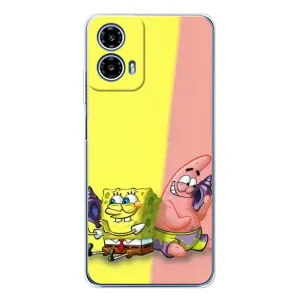 Чехлы с Патриком на Motorola Moto G35 (Звонок)