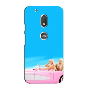 Силиконовый Чехол Барби Фильм на Motorola MOTO G4 Play (Барби и Кен)