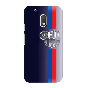 Чехол для Motorola MOTO G4 Play (Барселона) (Barsa)
