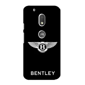 Чехлы с тематикой "Крутые машины" на Motorola MOTO G4 Play (Logo Bentley)