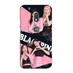 Чехлы с картинкой для Motorola MOTO G4 Play (BLACKPINK)