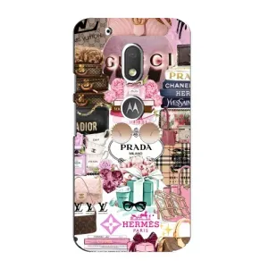 Чехол (Dior, Prada, YSL, Chanel) для Motorola MOTO G4 Play (Бренды)