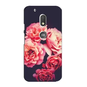 Чехлы с тематикой "ЦВЕТЫ" на Motorola MOTO G4 Play (Бутоны)