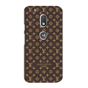 Чехол Стиль Louis Vuitton на Motorola MOTO G4 Play (Фон Луи Виттон)