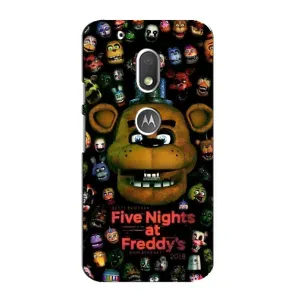 Чехлы Пять ночей с Фредди для Мото Джи 4 Плей (Freddy)