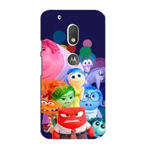 Чехол Головоломка для Motorola MOTO G4 Play - (AlphaPrint) (Герои головоломки)