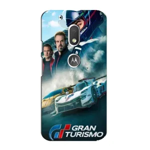 Чехол Gran Turismo / Гран Туризмо на Мото Джи 4 Плей (Гонки)