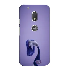 Чехол Головоломка для Motorola MOTO G4 Play - (AlphaPrint) (Хандра)