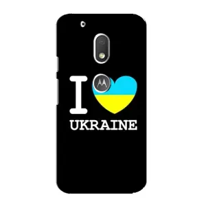 Чехол с Украинской символикой на Мото Джи 4 Плей