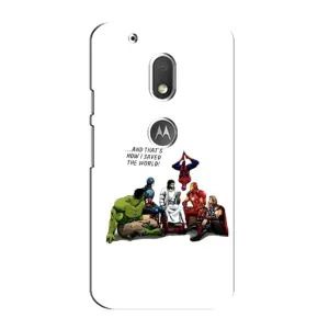 Чехлы для Motorola MOTO G4 Play (Для Христиан) (Иисус супергерой)