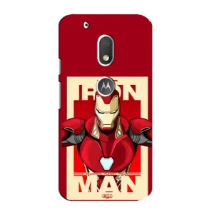 Чехол Супергерой Железный человек на Motorola MOTO G4 Play (Iron man)