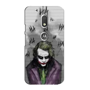 Чехлы с картинкой Джокера на Motorola MOTO G4 Play (Joker клоун)