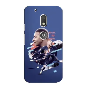 Чехол (TPU) с Футболистом на Motorola MOTO G4 Play (Килиан)