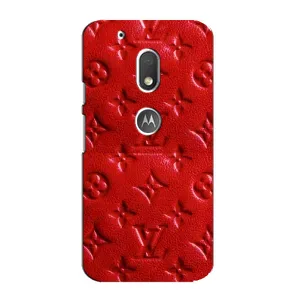 Текстурный Чехол Louis Vuitton для Мото Джи 4 Плей