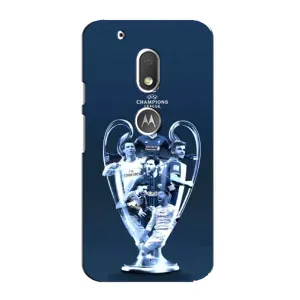 Чехлы с ТОП Футбольными клубами на Motorola Moto G4 Play (Кубок ЛЧ)