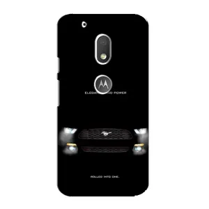 Чехлы с тематикой "Крутые машины" на Motorola MOTO G4 Play (Черный Land Rover)