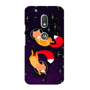 Чехол с Лисичкой для Motorola MOTO G4 Play (Лисы)