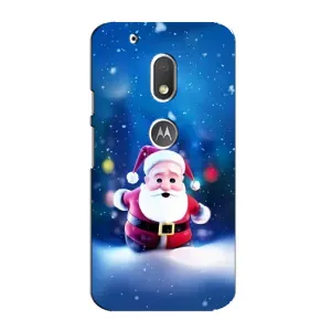 Чехлы на Новый Год Motorola MOTO G4 Play (Маленький Дед Мороз)