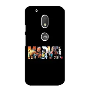 Силиконовый Чехол для Motorola MOTO G4 Play (MARVEL)