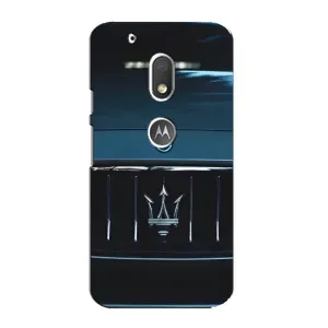 Чехлы с тематикой "Крутые машины" на Motorola MOTO G4 Play (Maserati auto)