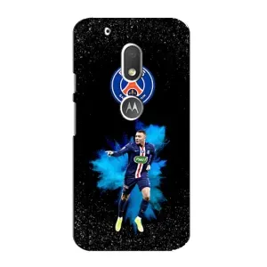 Чехол (TPU) с Футболистом на Motorola MOTO G4 Play (Мбаппе ПСЖ)
