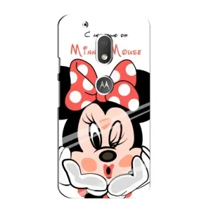 Чехлы для телефонов Motorola MOTO G4 Play - Дисней (Minni Mouse)